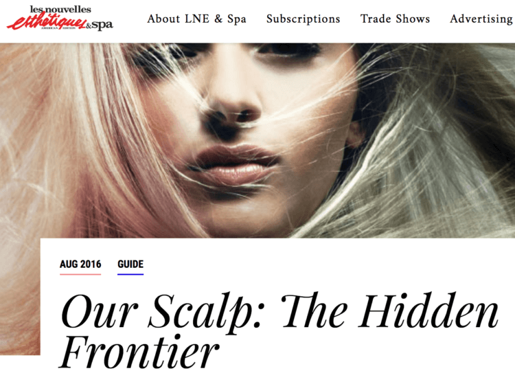 Our Scalp: The Hidden Frontier