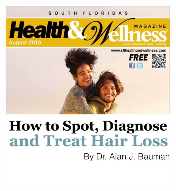 How to Spot, Diagnose and Treat Hair Loss