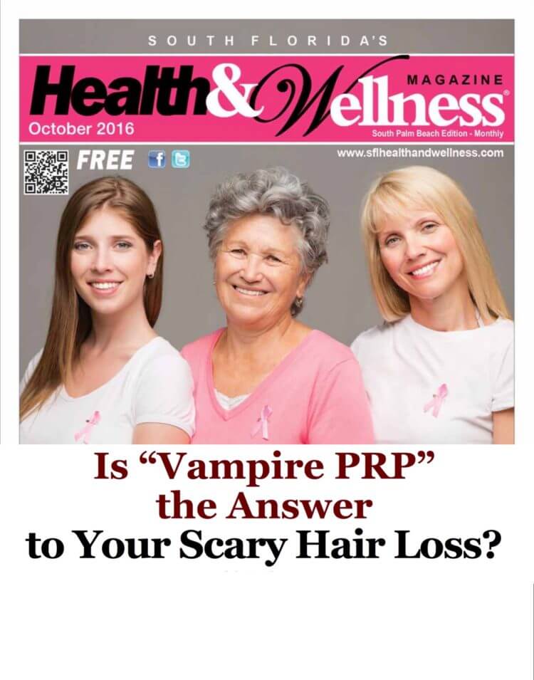 Is Vampire PRP the Answer to Scary Hair Loss?