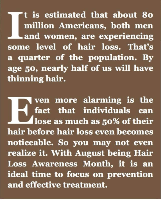 Hair Loss Awareness Month 2017 Dr Alan Bauman