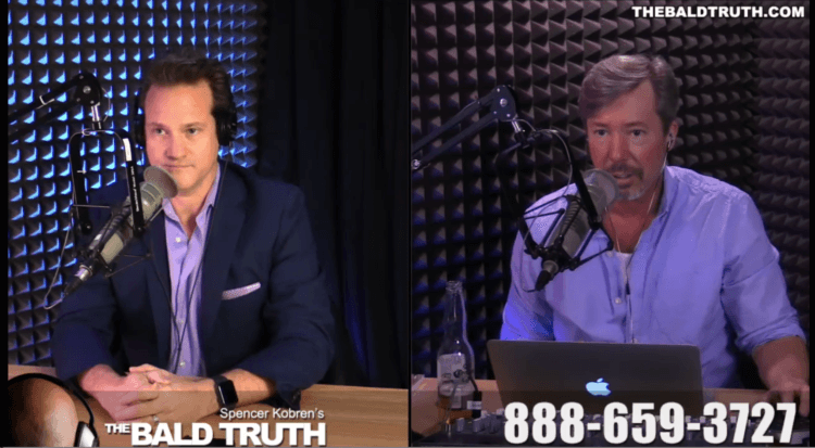 VIDEO: Dr Alan Bauman on Spencer Kobren’s ‘The Bald Truth’ Show 4.2.18