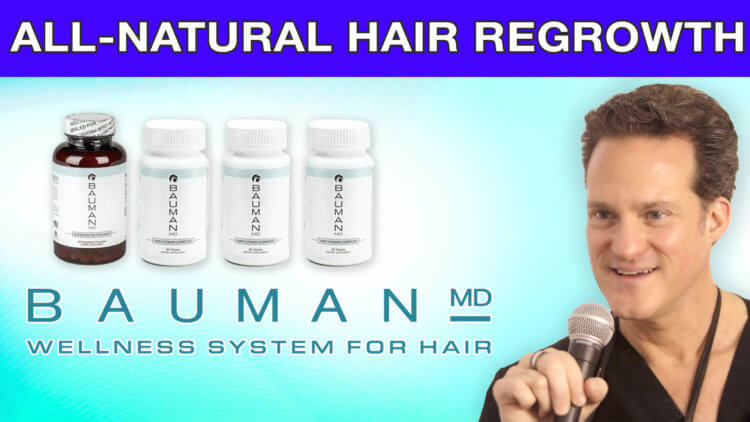 Supplements for All-Natural Hair Regrowth – a video with Dr. Bauman and Dave Asprey