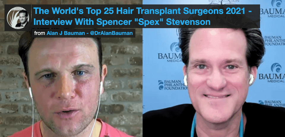 Named Among Top 25 Hair Transplant Surgeons Named Among Top 25 Hair Transplant Surgeons