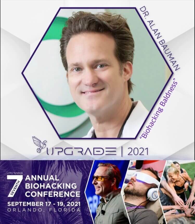 Dr Alan Bauman will be a featured speaker at the 7th Annual Biohacking Conference in Orlando