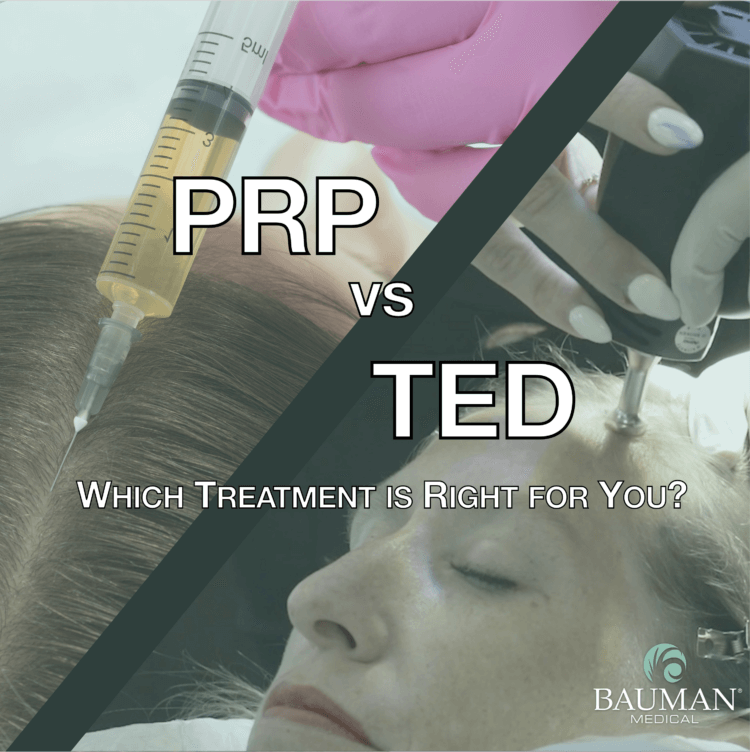 PRP or TED: Which hair growth treatment is right for you?