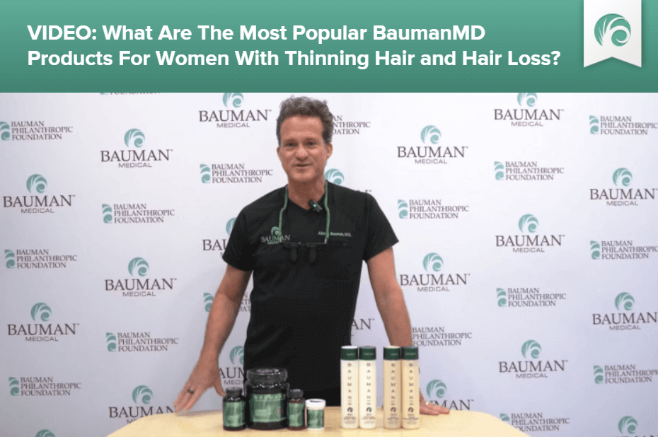 What Are The Best Products For Female Hair Loss? - -