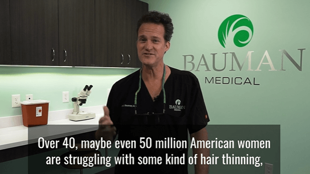 What can you do about female hair loss?